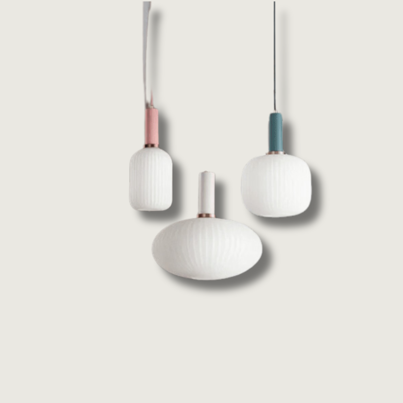 Lampe Suspendue en Verre Chic - Foivo