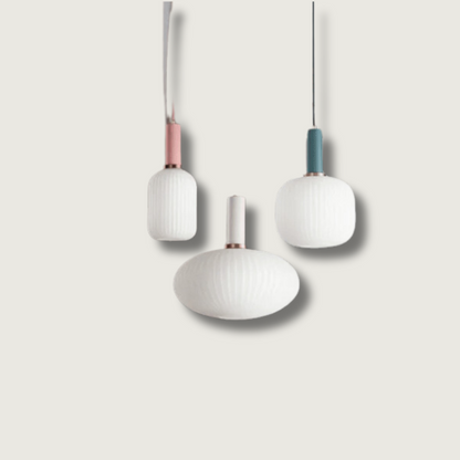 Lampe Suspendue en Verre Chic - Foivo