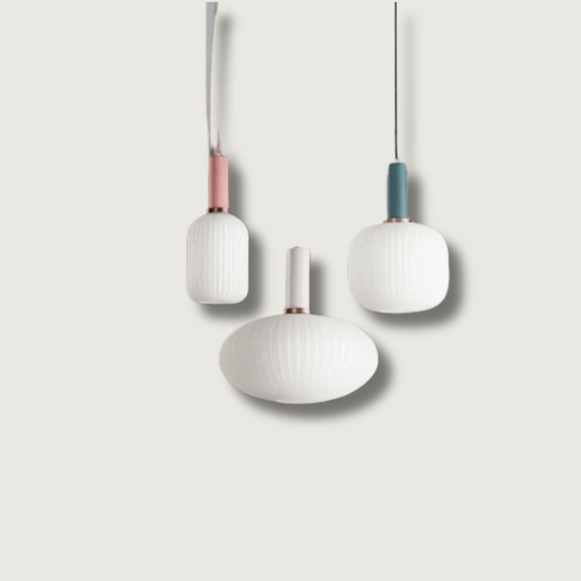 Lampe Suspendue en Verre Chic - Foivo
