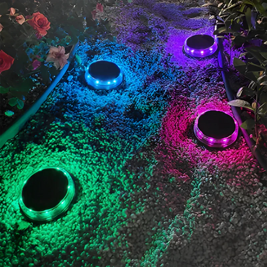 Lampes Solaire Colorées Extérieur - BlxckFR