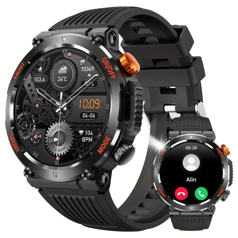 Montre Connectée Éclairée avec Suivi de Fitness