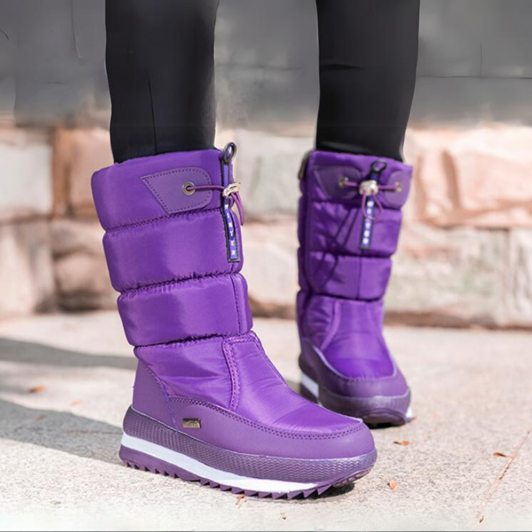 Bottes de pluie robustes à fermeture éclair côté