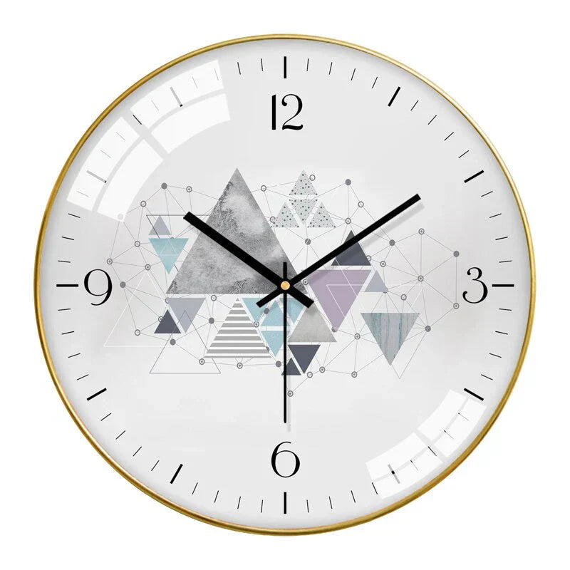 Montre Décorative Discrète - Cadran Moderne Élégant pour Intérieur Design