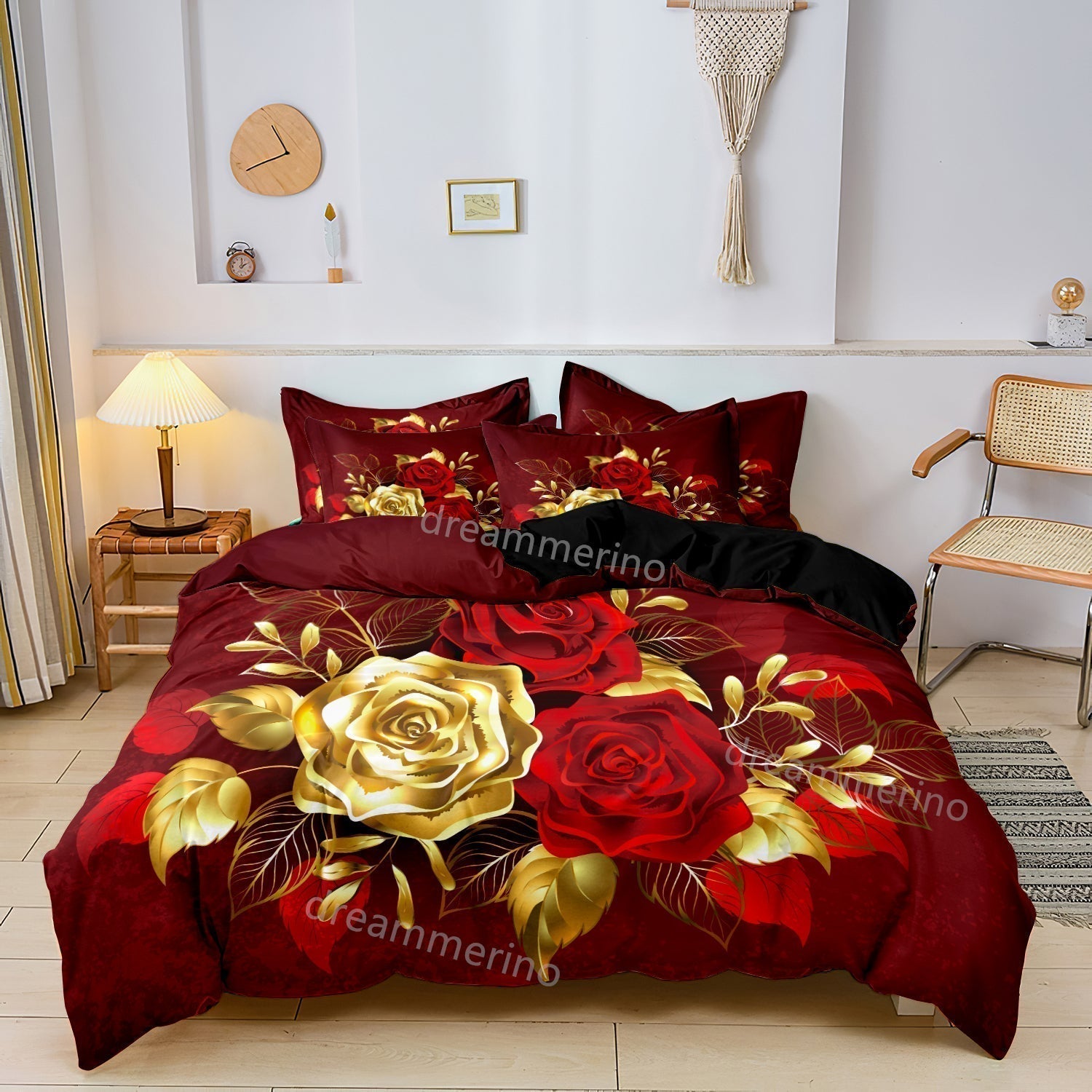 Ensemble de Couette Douillet en Coton Floral - Foivo