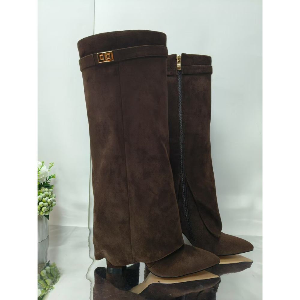 Bottes Noires Élégantes pour Tous les Jours