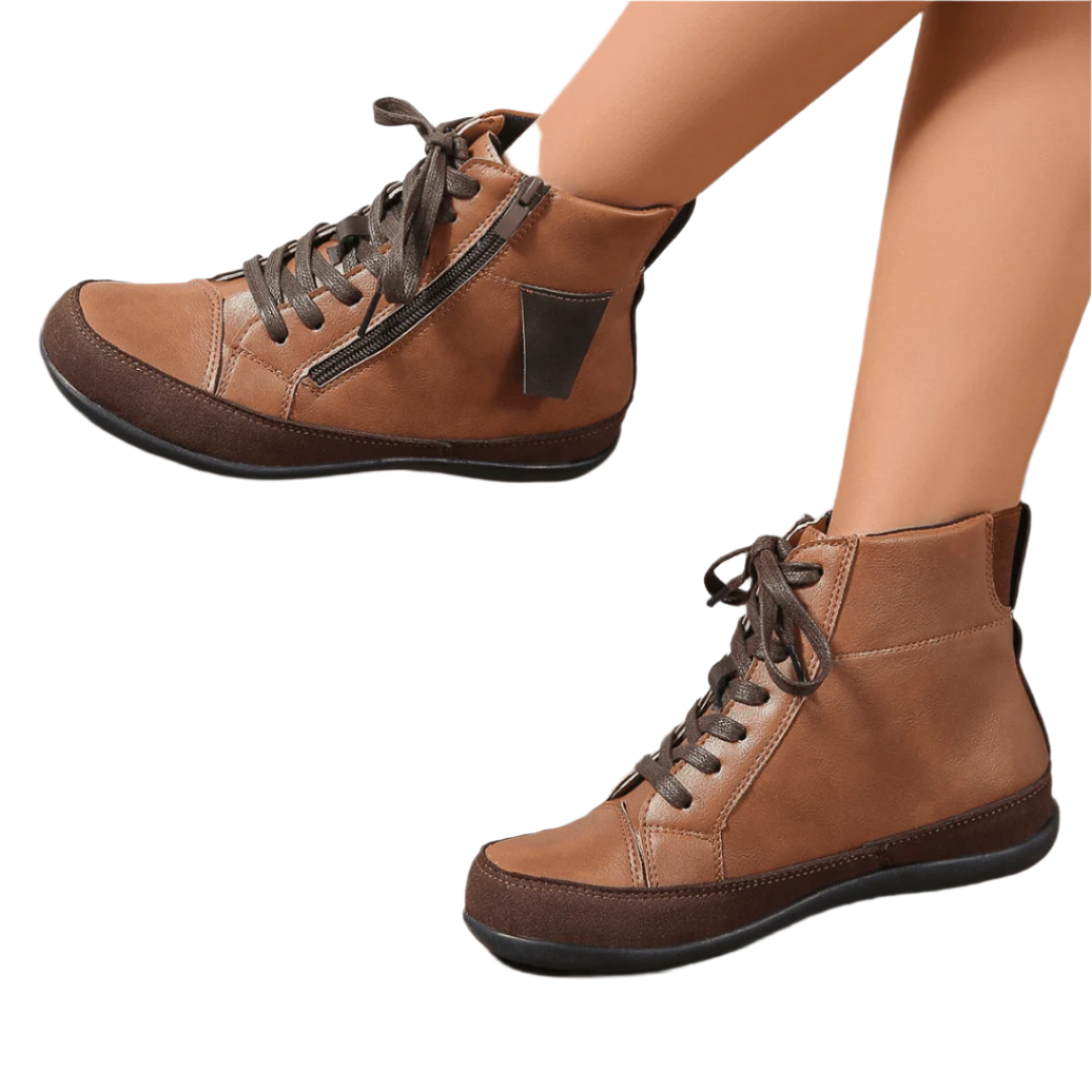 Bottes Femmes Élégantes Mi-Mollet avec Fermeture Côté - BlxckFR