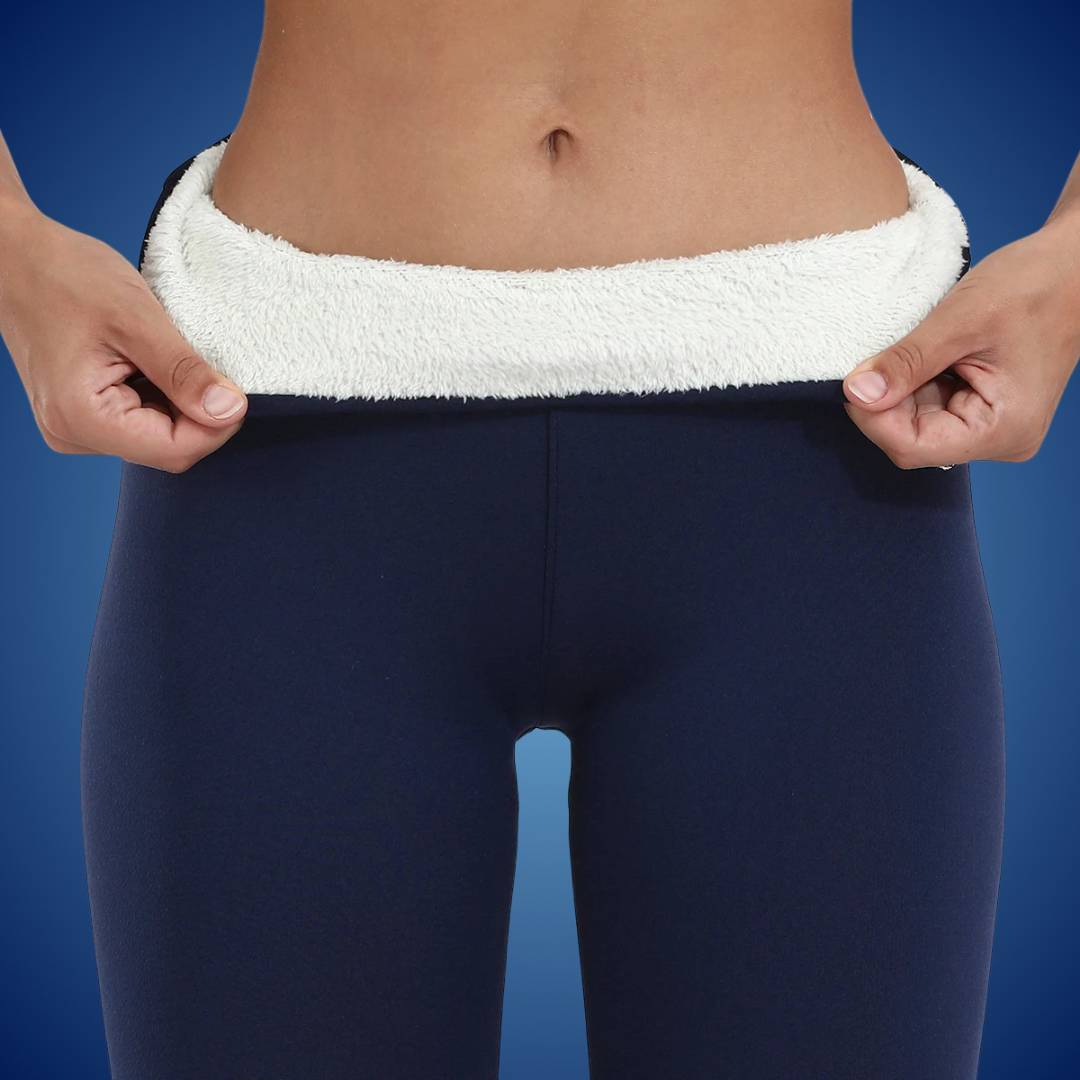Collants Thermiques Hauts Doublés Polaire