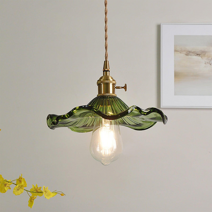 Lampe Suspendue LED Verre Délicat – Élégant et Chaud