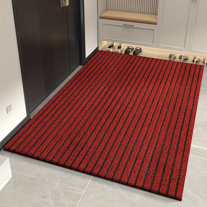 Tapis d'Entrée Rayé Antidérapant Intérieur Extérieur - BlxckFR