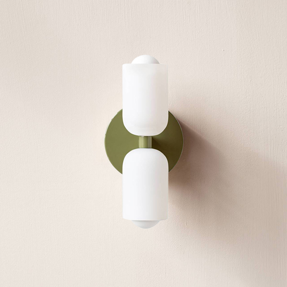 Lampe Murale Design en Verre et Métal – Éclairage Chaleureux et Moderne