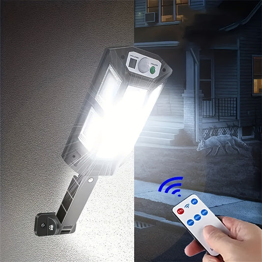 Lampe Murale Solaire Extérieure à Détection de Mouvement - BlxckFR