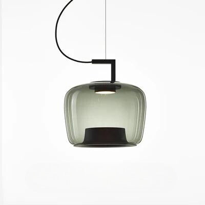 Lampe Suspendue Élégante LED – Luminaire Chic en Verre et Métal pour Intérieur