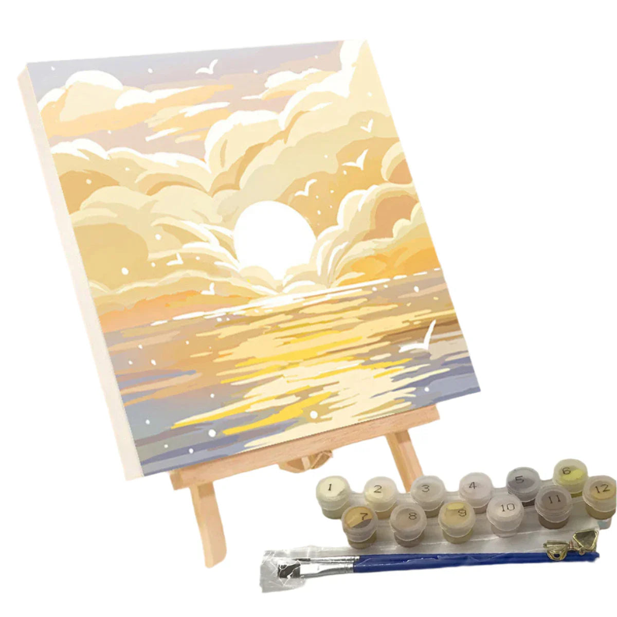 Kit de peinture Artiste Toile Peinte à la Main