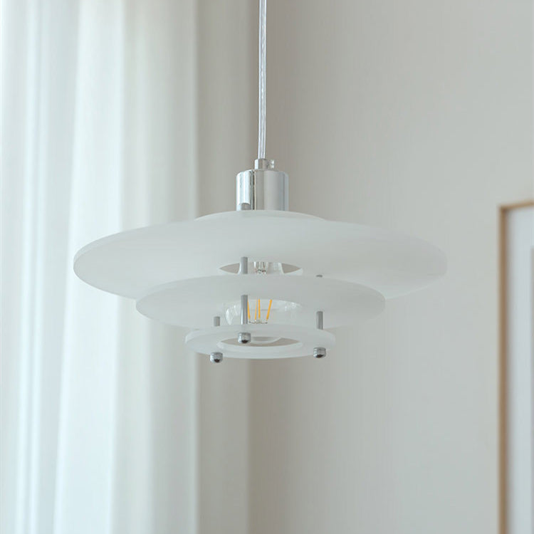 Lampe Suspendue Futuriste en Acrylique - Déco Chic et Élégante - Foivo