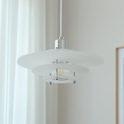 Lampe Suspendue Futuriste en Acrylique - Déco Chic et Élégante - Foivo