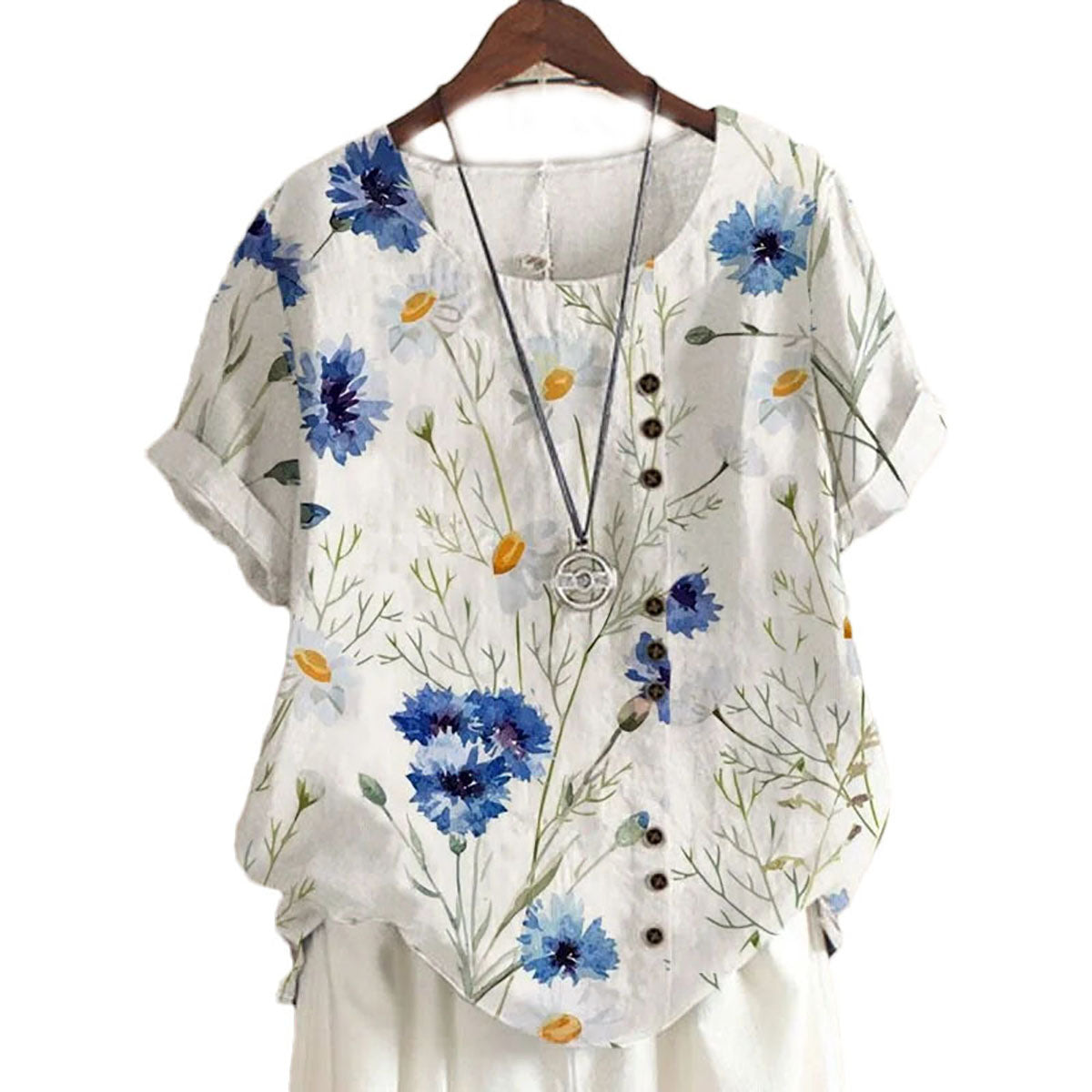 Chemisier femme fleuri chic et tendance