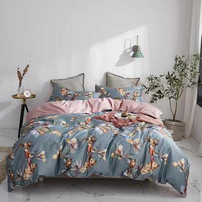 Housse de Couette Coton Doux et Raffinée pour Chambre - Foivo