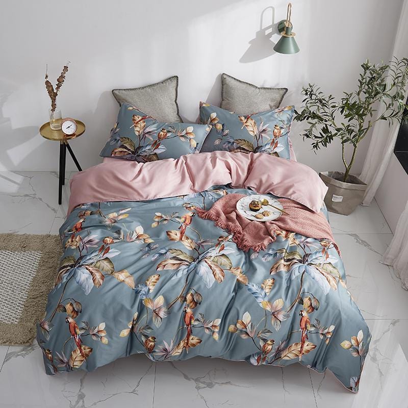 Housse de Couette Coton Doux et Raffinée pour Chambre