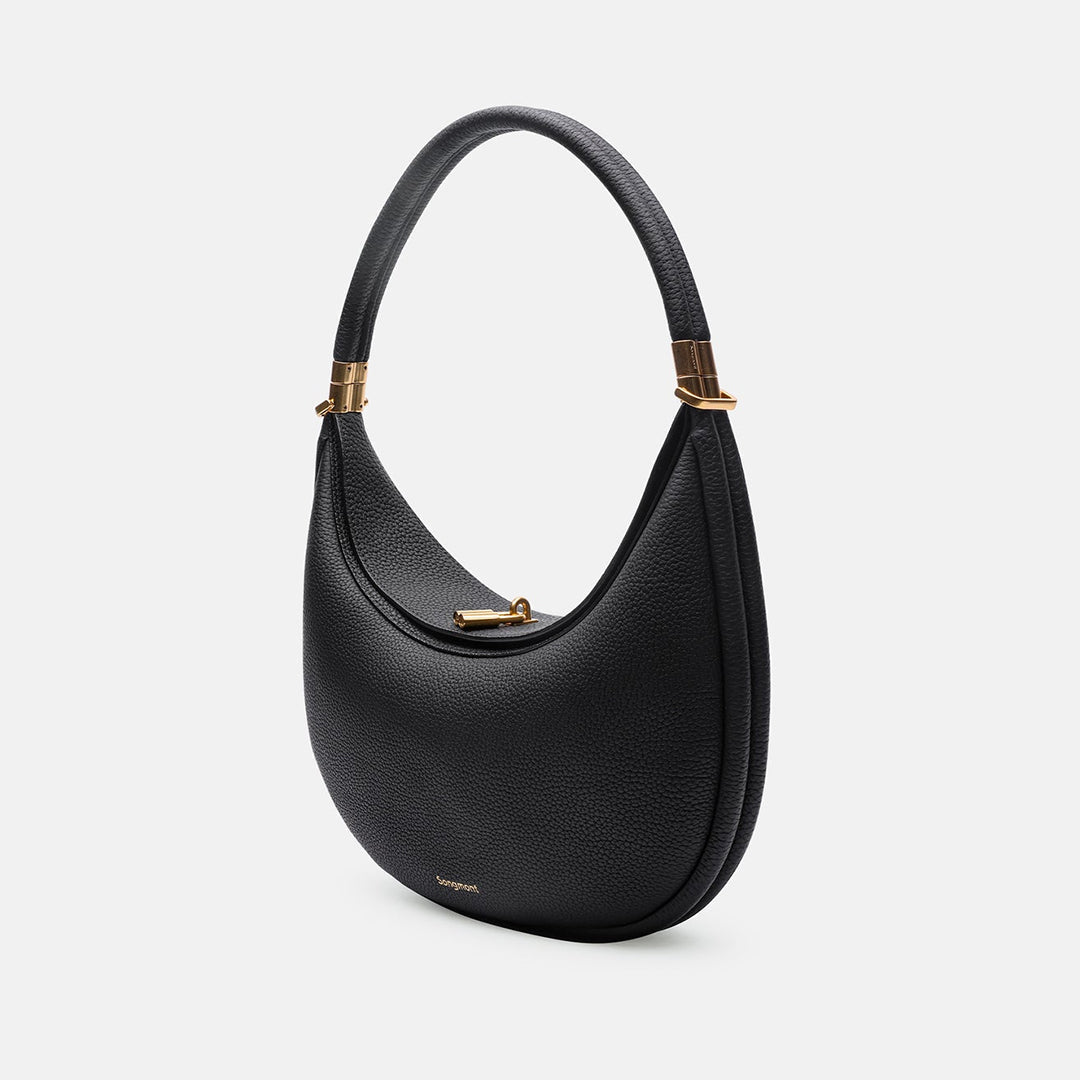 Sac à Main Chic Cuir Noir Classique