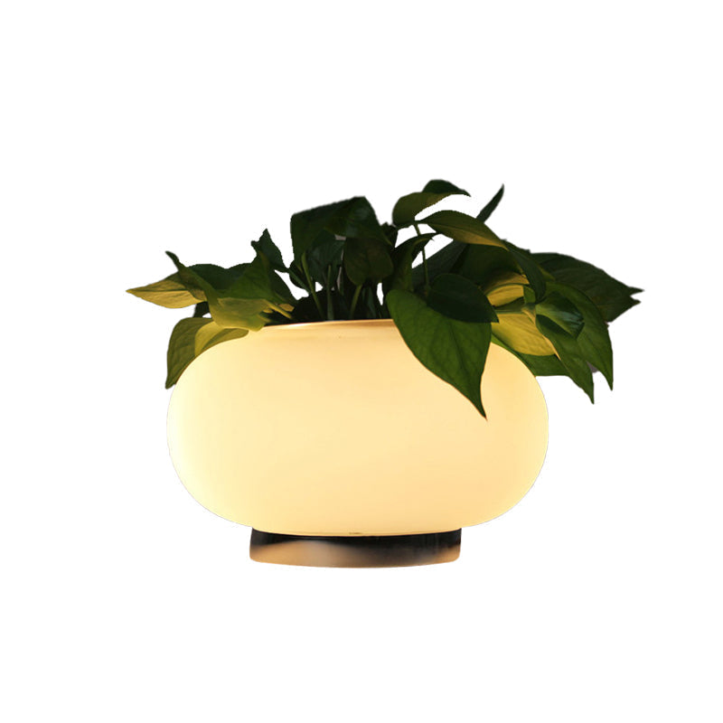 Lampe de Table Élégante en Verre Dépoli - BlxckFR