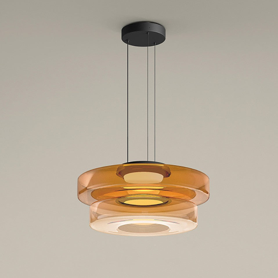 Lumière Suspendue en Verre - Lampe Élégante pour Maison