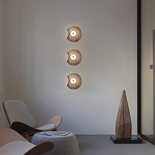 Lampe Murale Design en Verre Doré - Éclairage LED Chic et Pratique - Foivo