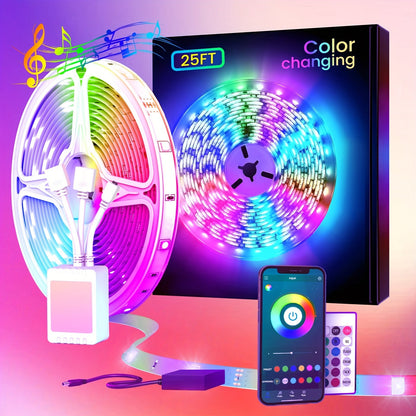 Bandeau LED Couleur Variable avec Contrôle Téléphone