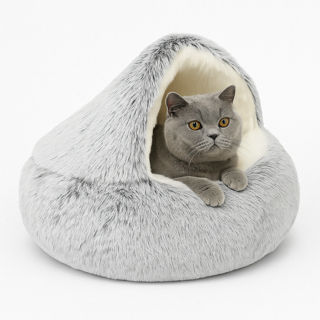 Lit de Chat Douillet Anti-Stress