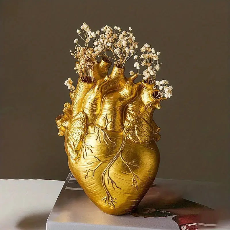 Vase Céramique Cœur Amour Élégant