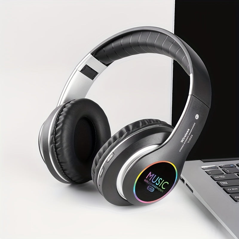 Casque Audio Sans Fil avec Éclairage LED - BlxckFR
