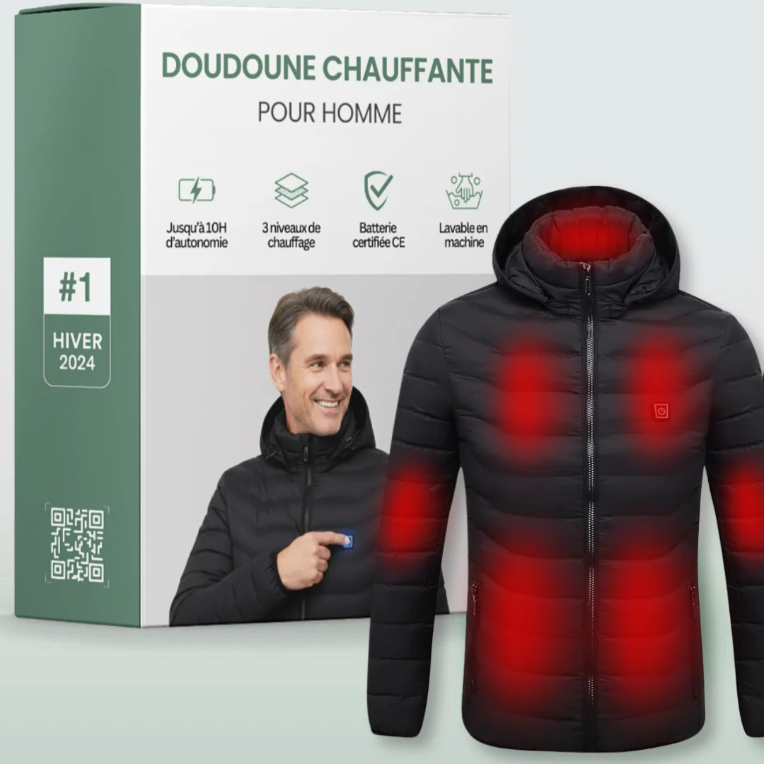 Veste Chaude Électrique Pour Homme - blxckfr