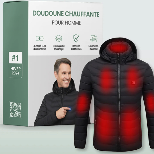 Veste Chaude Électrique Pour Homme - blxckfr