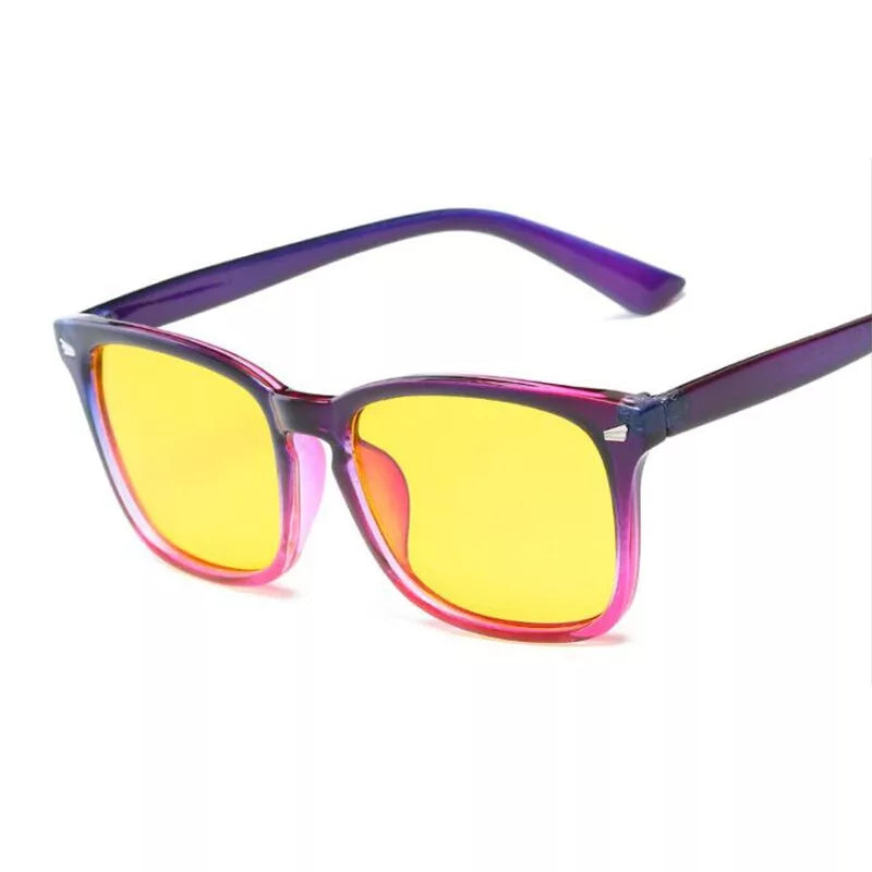 Lunettes Anti-Lumière Bleue Carrées