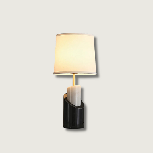Lampe de Table Laiton et Marbre Élégant - Foivo