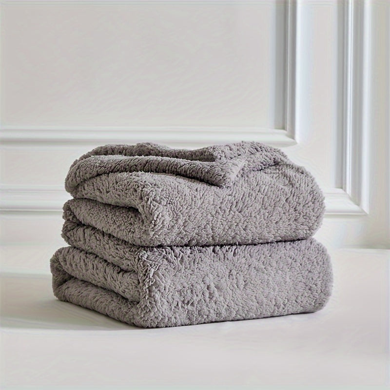 Couverture Peluche Douce Réversible