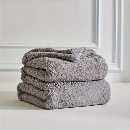 Couverture Peluche Douce Réversible