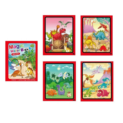 Livre de Coloriage Magique à l'Eau pour Enfants