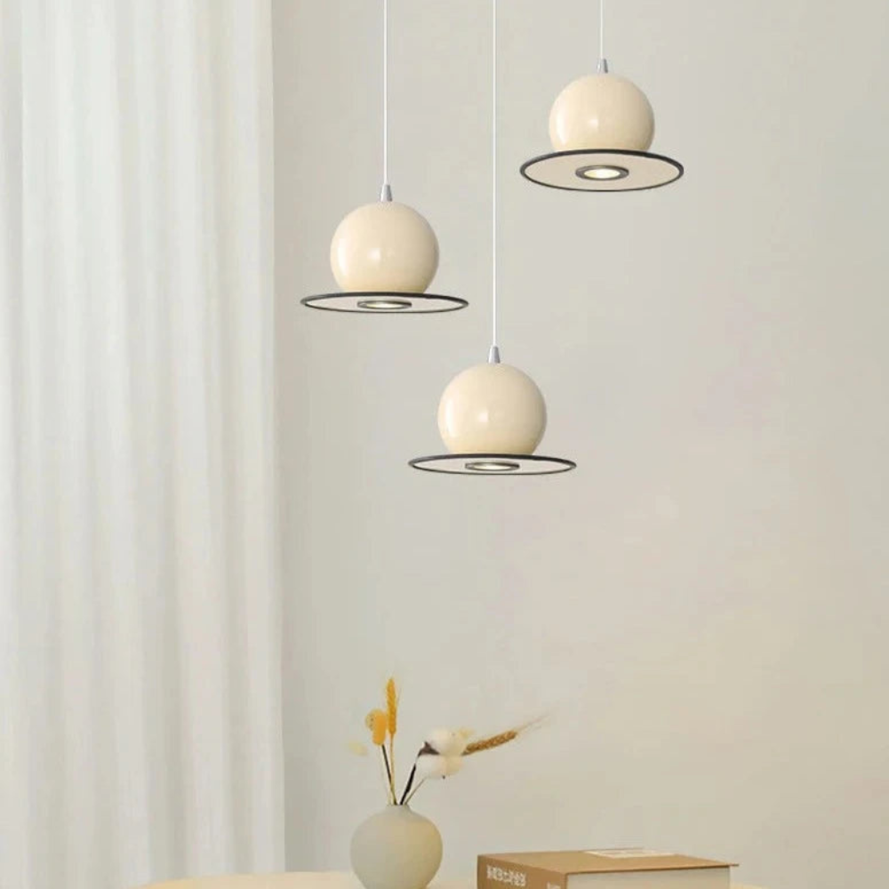 Lumière Suspendue Ronde Design - BlxckFR