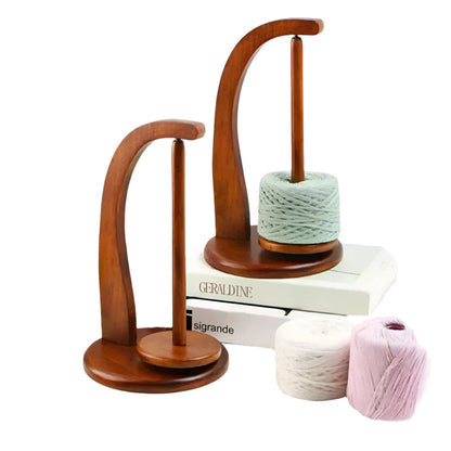 Support de Fil Rotatif avec Base Fixe pour Rangement de Laine - BlxckFR