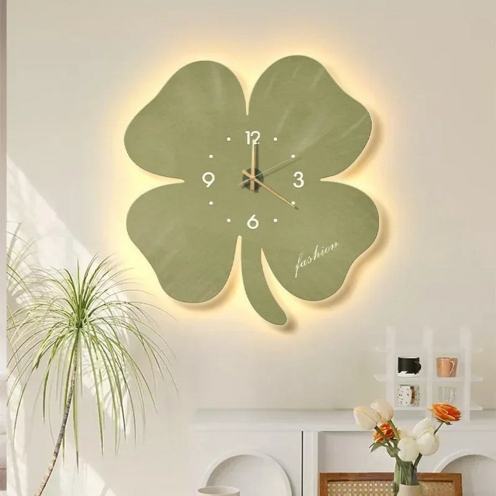 Décoration Murale Florale avec Lumière Douce
