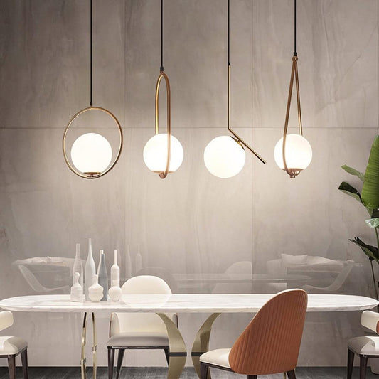 Lampe Suspendue en Verre Élégant et Design - Foivo