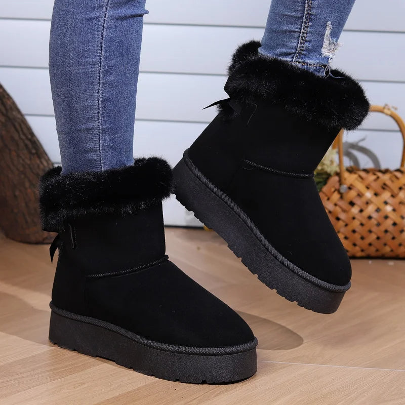 Bottes Hiver Antidérapantes Féminines - BlxckFR