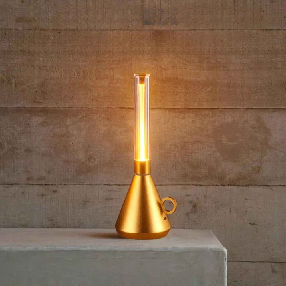 Lampe de Bureau Élégante LED Verre