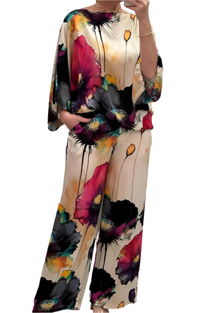 Ensemble Floral Décontracté