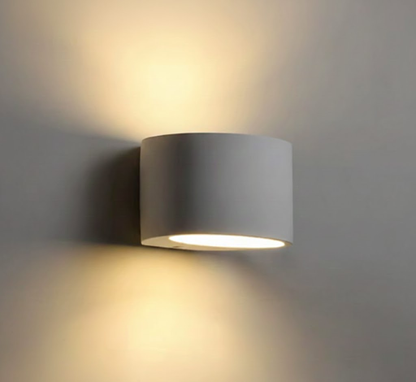 Lampe Murale Blanche Plâtre Éclairage Ambiant