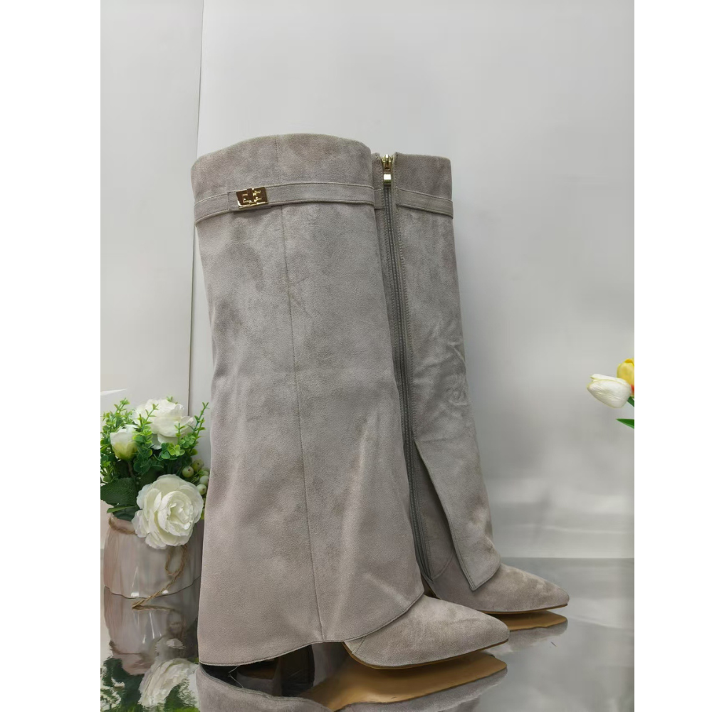 Bottes Noires Élégantes pour Tous les Jours