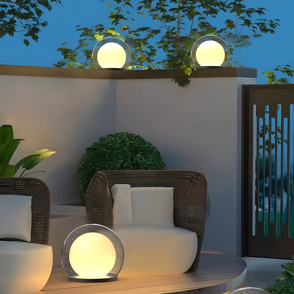 Lampe Solaire Élégante pour Jardin | Résistante et Décorative
