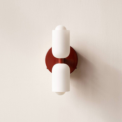 Lampe Murale Design en Verre et Métal – Éclairage Chaleureux et Moderne