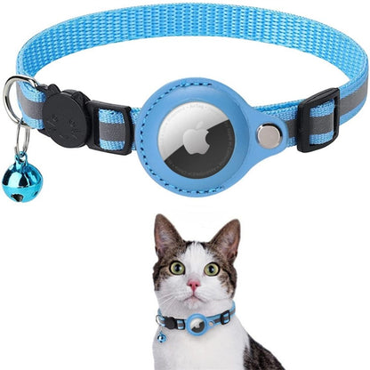 Collier GPS Chat Secure | Réfléchissant et Libération Rapide
