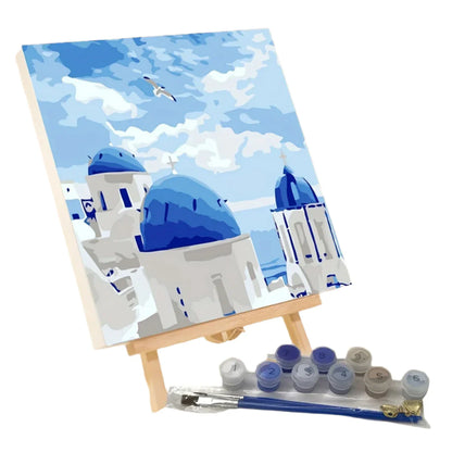 Kit de peinture Artiste Toile Peinte à la Main